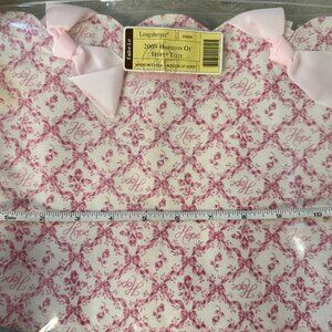 Longaberger 2009 Horizon of Hope Tote 12"